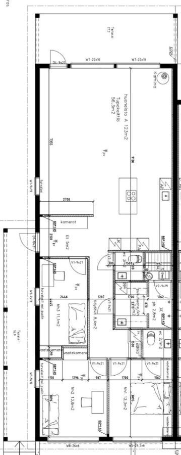 Luxury Villa Rauhankatu روفانييمي المظهر الخارجي الصورة